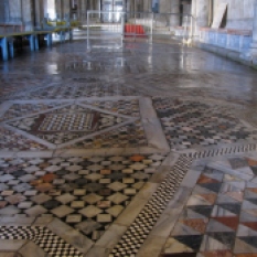 Warped Mosaic Floor