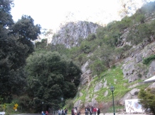 Outside Jenolan Caves